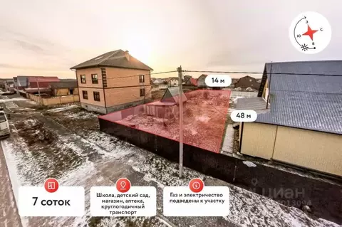 Участок в Тюменская область, Тюменский муниципальный округ, с. Онохино ...