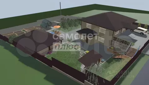 Коттедж в Челябинская область, Саткинский муниципальный округ, пос. ...