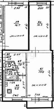 2-к кв. Калининградская область, Калининград Коммунистическая ул., 58Б ...