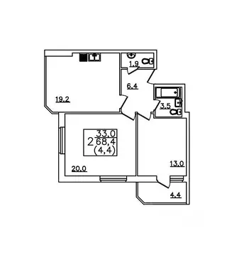 2-к кв. Ставропольский край, Пятигорск Бештау мкр, Алые Паруса жилой ...