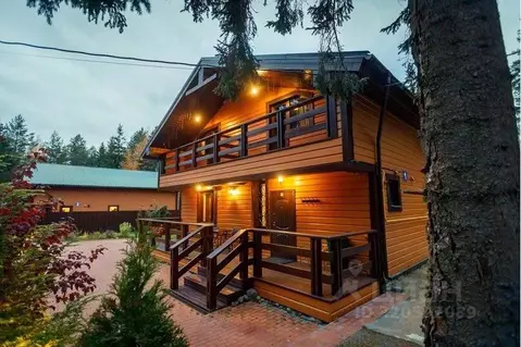 Дом в Ленинградская область, Приозерский район, Сосновское с/пос, д. ...