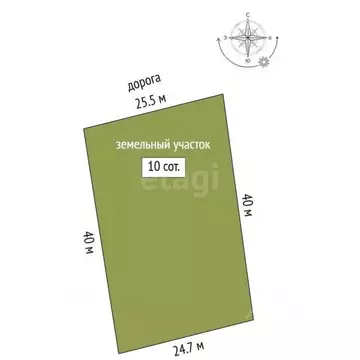 Участок в Владимирская область, Костерево Петушинский район, ...