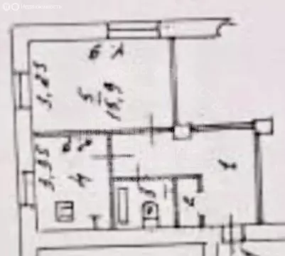 1-комнатная квартира: Калуга, Телевизионная улица, 10 (40.9 м)
