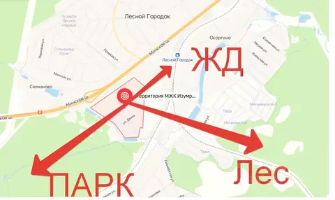 2-к кв. Московская область, Одинцовский городской округ, д. Солманово, ...