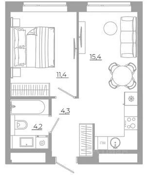 1-к кв. Свердловская область, Екатеринбург Южная Ботаника жилрайон, ...