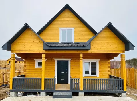 Дом в Иркутская область, Иркутский муниципальный округ, д. Куда ул. ...