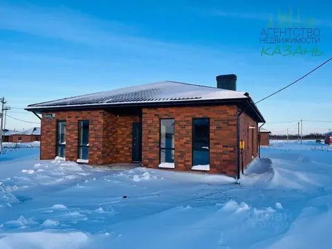 Дом в Татарстан, Лаишевский район, Кирбинское с/пос, д. Травкино  (120 ...