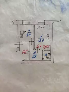 1-к кв. Ярославская область, Ярославль Суздальское ш., 28к4 (37.9 м)