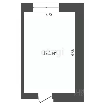 Комната Калужская область, Калуга Анненки мкр, ул. Вишневского, 19к2 ...