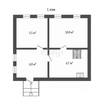 Дом в Тюменская область, Тюмень Ямал СНТ, ул. Ямальская (43 м)