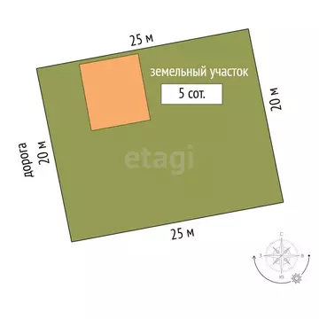 Дом в сельское поселение Подстепки, СНТ Приморское (45 м)