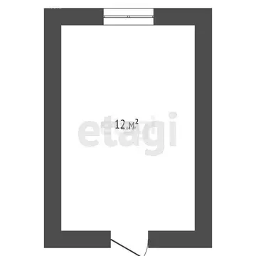 1к в -комнатной квартире (12 м)