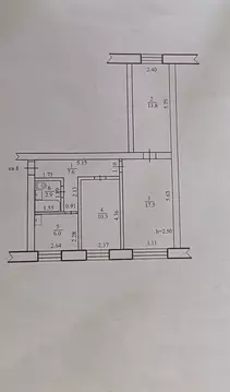3-к кв. Новосибирская область, Черепаново ул. Богдана Хмельницкого, 4 ...