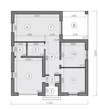Дом в Хакасия, Усть-Абаканский район, пос. Тепличный ул. Ленина (131 ...