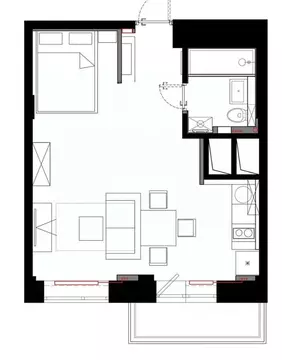 1-к кв. Марий Эл, Йошкар-Ола Ленинский просп., 12 (44.9 м)