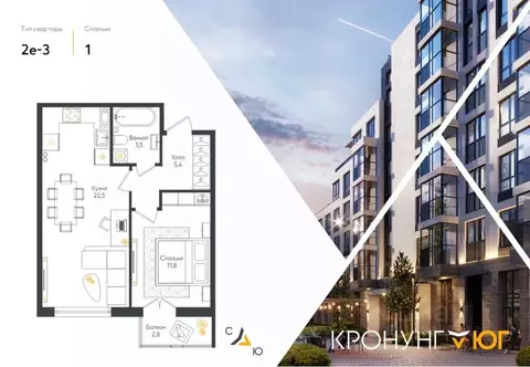 1-к кв. Ленинградская область, Ломоносовский район, Виллозское ...