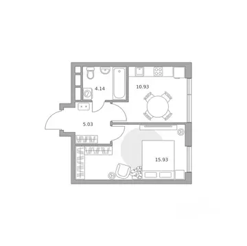 1-к кв. Москва 2-й Грайвороновский проезд (36.03 м)