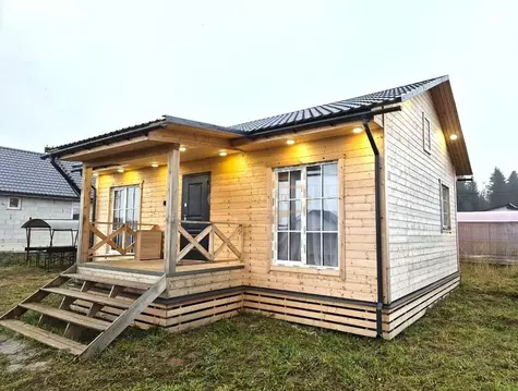 Дом в Виллозское городское поселение, коттеджный посёлок Лесная ...