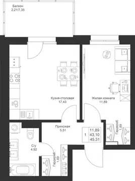 1-к кв. Татарстан, Лаишевский район, Столбищенское с/пос, с. Усады ул. ...
