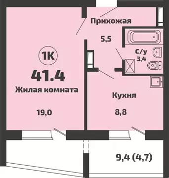 1-к кв. Новосибирская область, Новосибирский район, Станционный ...