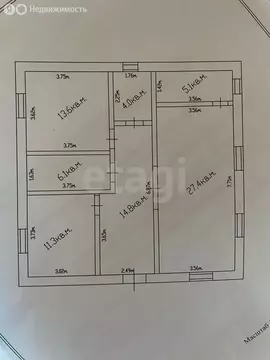 Дом в Энгельсский район, Красноярское муниципальное образование, СНТ ...