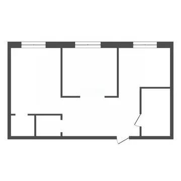2-к кв. Красноярский край, Красноярск ул. Александра Матросова, 30В ...