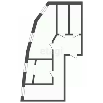 2-к кв. Тюменская область, Тюмень Профсоюзная ул., 56 (96.0 м)
