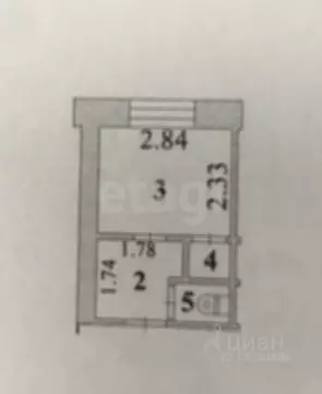 1-к кв. Липецкая область, Липецк Левобережная ул., 1А (12.0 м)