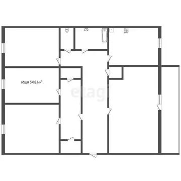 4-комнатная квартира: Бийск, улица Александра Матросова, 67 (82.6 м)