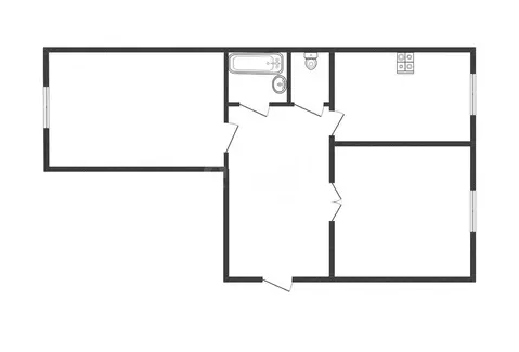 2-комнатная квартира: Абакан, улица Крылова, 96 (52.7 м)
