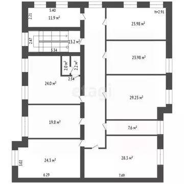 Офис в Калужская область, Калуга ул. Кутузова, 14 (220 м)