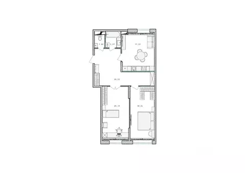 2-к кв. Московская область, Пушкино Ярославское ш., 194 (81.5 м)