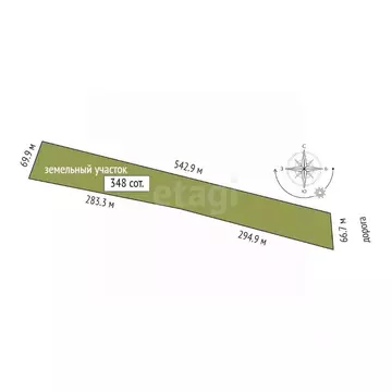Участок в Ярославская область, Ярославский муниципальный округ, ...