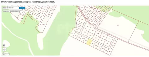 Участок в Нижегородская область, Богородский муниципальный округ, д. ...
