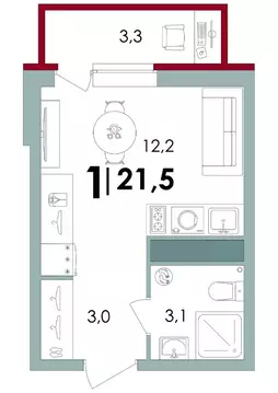 Студия Тверская область, Калининский муниципальный округ, д. Батино  ...