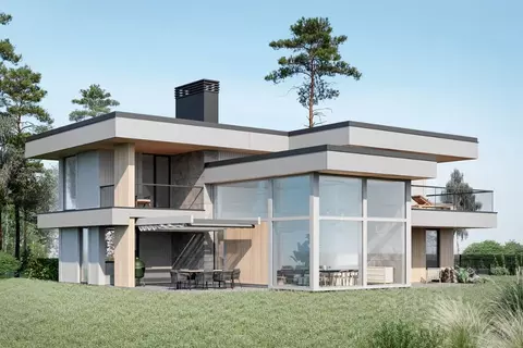 Коттедж в Ленинградская область, Всеволожский район, Морозовское ...