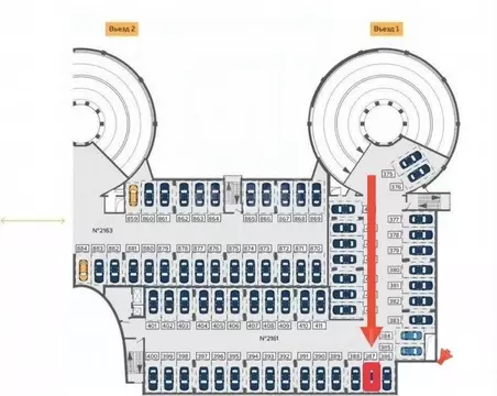 Гараж в Санкт-Петербург ул. Плесецкая, 19 (13 м)