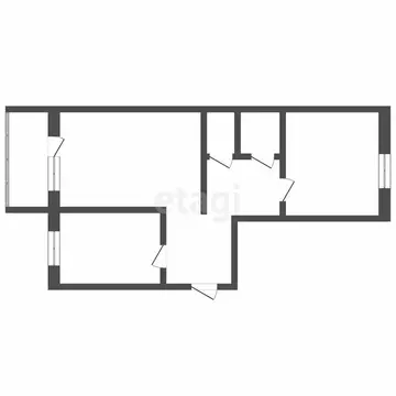 2-комнатная квартира: Томск, Водяная улица, 8 (65 м)