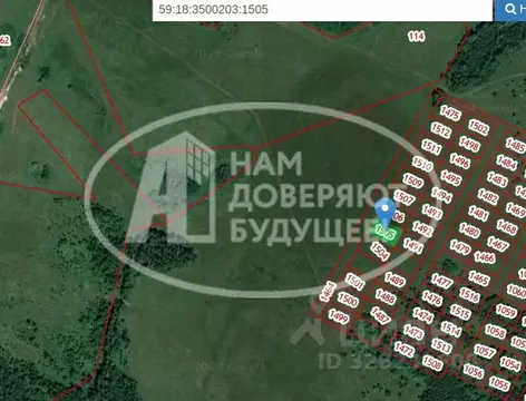 Участок в Пермский край, Добрянский муниципальный округ, д. Лунежки ...