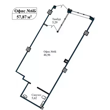 Помещение свободного назначения в Севастополь ул. Летчиков, 10 (56 м)