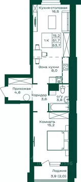 1-к кв. Алтай, Майминский район, с. Майма Алтайская ул., 2к5 (53.7 м)