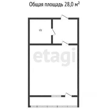 1-к кв. Ханты-Мансийский АО, Сургут ул. Крылова, 32 (29.1 м)