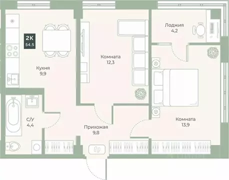 Свободной планировки кв. Курганская область, Курган Заозерный ...