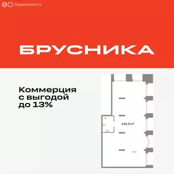 Помещение свободного назначения (131.22 м)