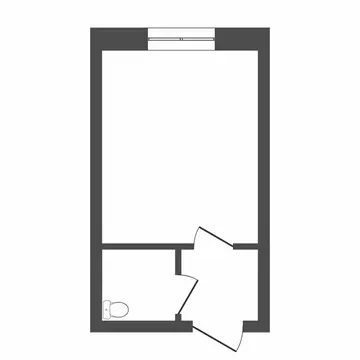 Квартира-студия: Тюмень, улица Республики, 248 (20.6 м)