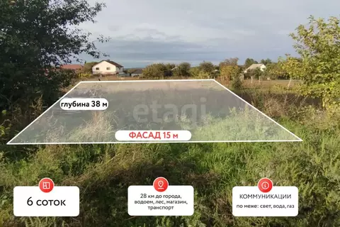 Участок в Краснодарский край, Анапа муниципальный округ, Чекон хут. ...