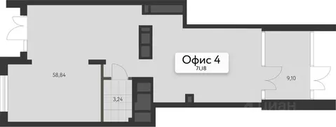 Офис в Свердловская область, Екатеринбург Академический мкр, Первый ...