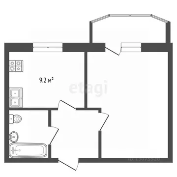 1-к кв. Ярославская область, Ярославль ул. Дядьковская, 3 (35.5 м)