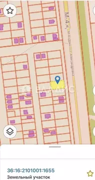 Участок в Воронежская область, Новоусманский район, Отрадненское ...