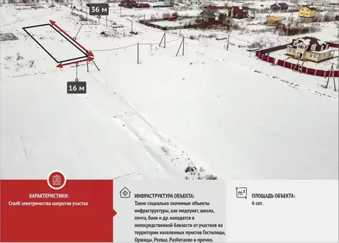 Участок в Ленинградская область, Ломоносовский район, Оржицкое с/пос, ...